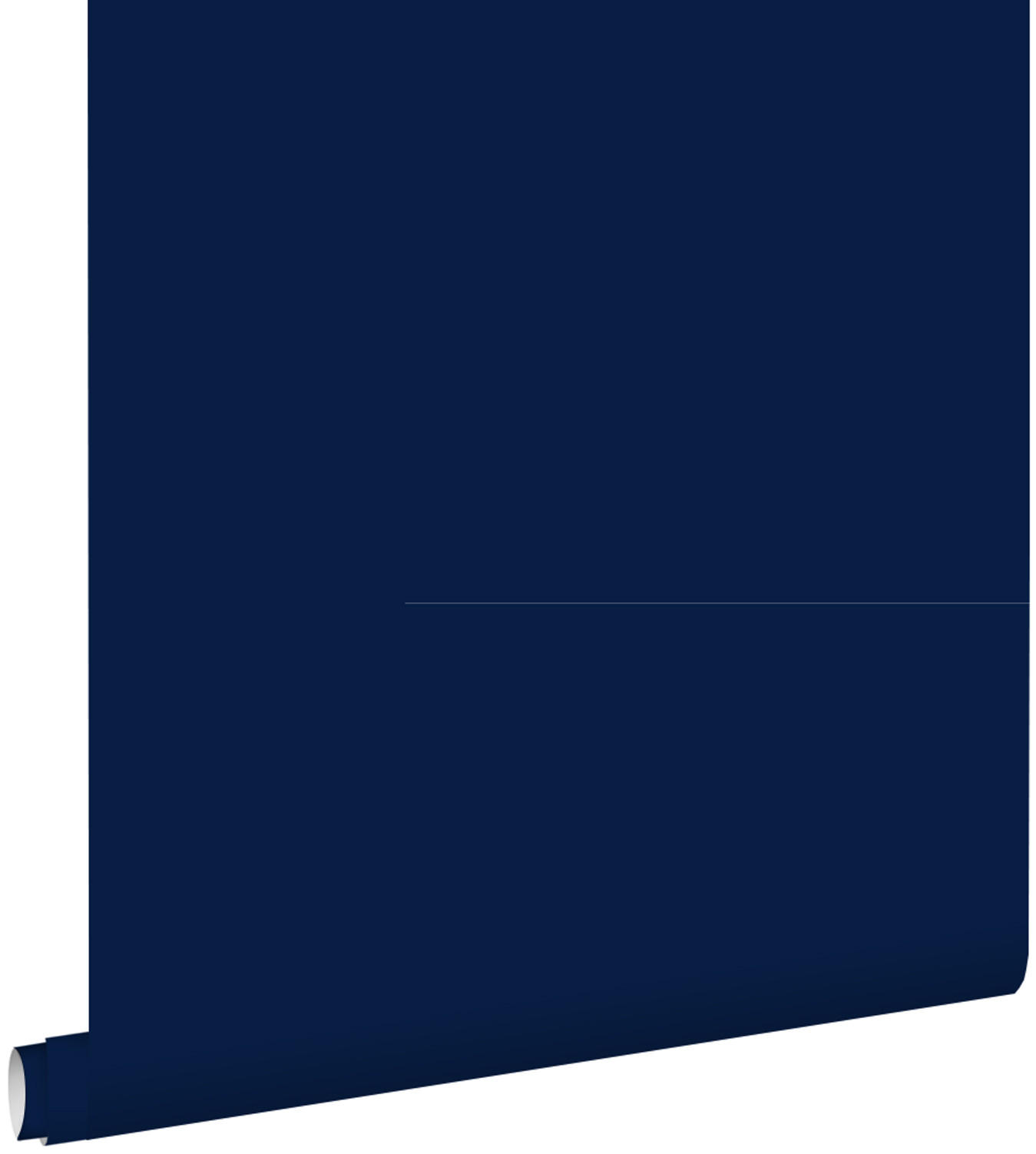TAPETE Uni 53 cm x 10.05 m - Blau, Papier (53/1000cm) - ESTAhome