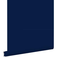 TAPETE Uni 53 cm x 10.05 m - Blau, Papier (53/1000cm) - ESTAhome