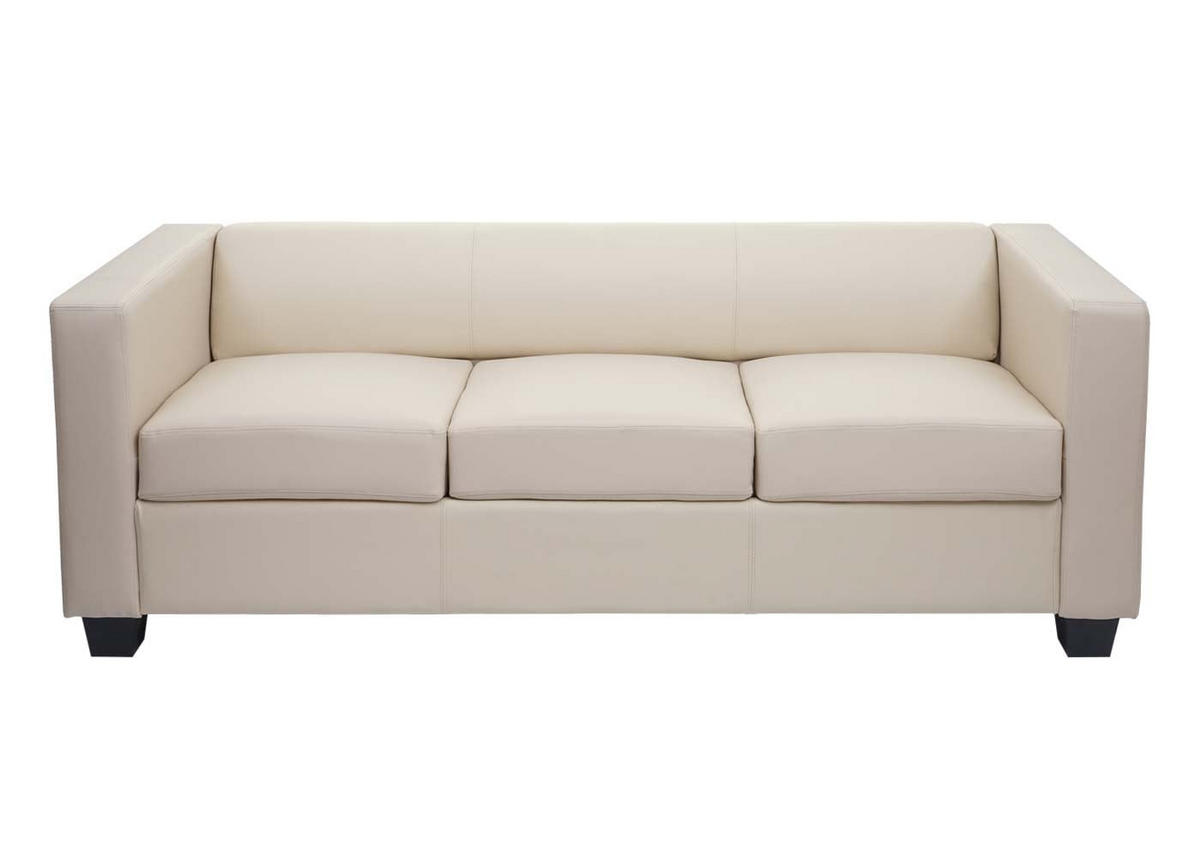 SOFAGARNITUR Cremeweiß - Weiß, Textil (450/70/200cm) - MCW