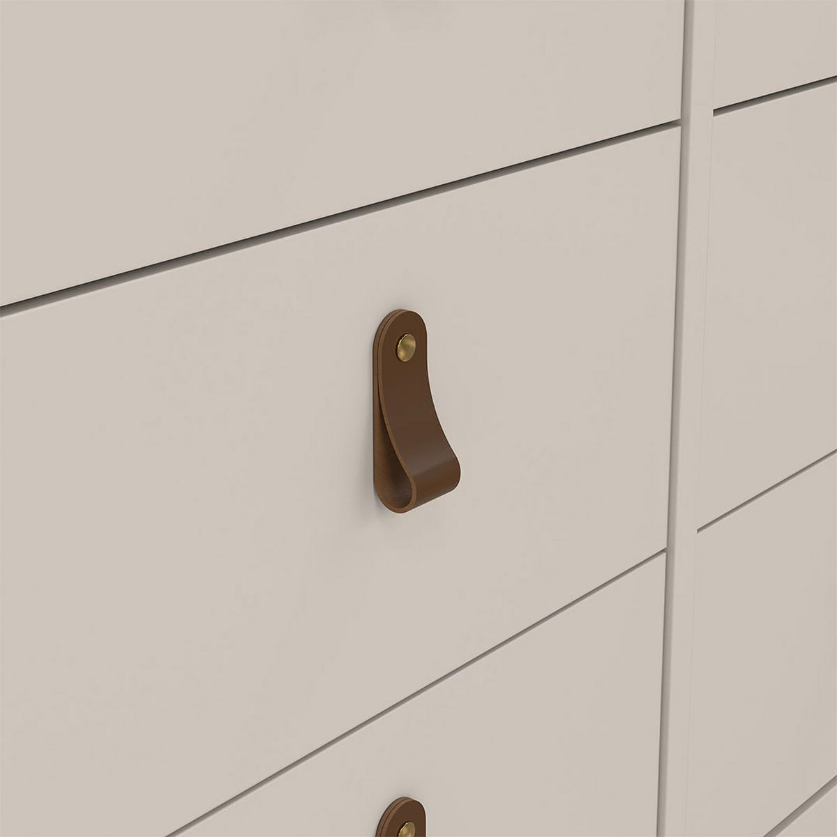 KOMMODE, Madrid, Kaschmir, Holzwerkstoff, 160 x 39 x 80 cm - Kaschmir, Holzwerkstoff (160/80/39cm) - ebuy24