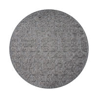 OUTDOORTEPPICH 160/160 cm Stilo 865 - Anthrazit, Textil (160/160cm) - Paco Home