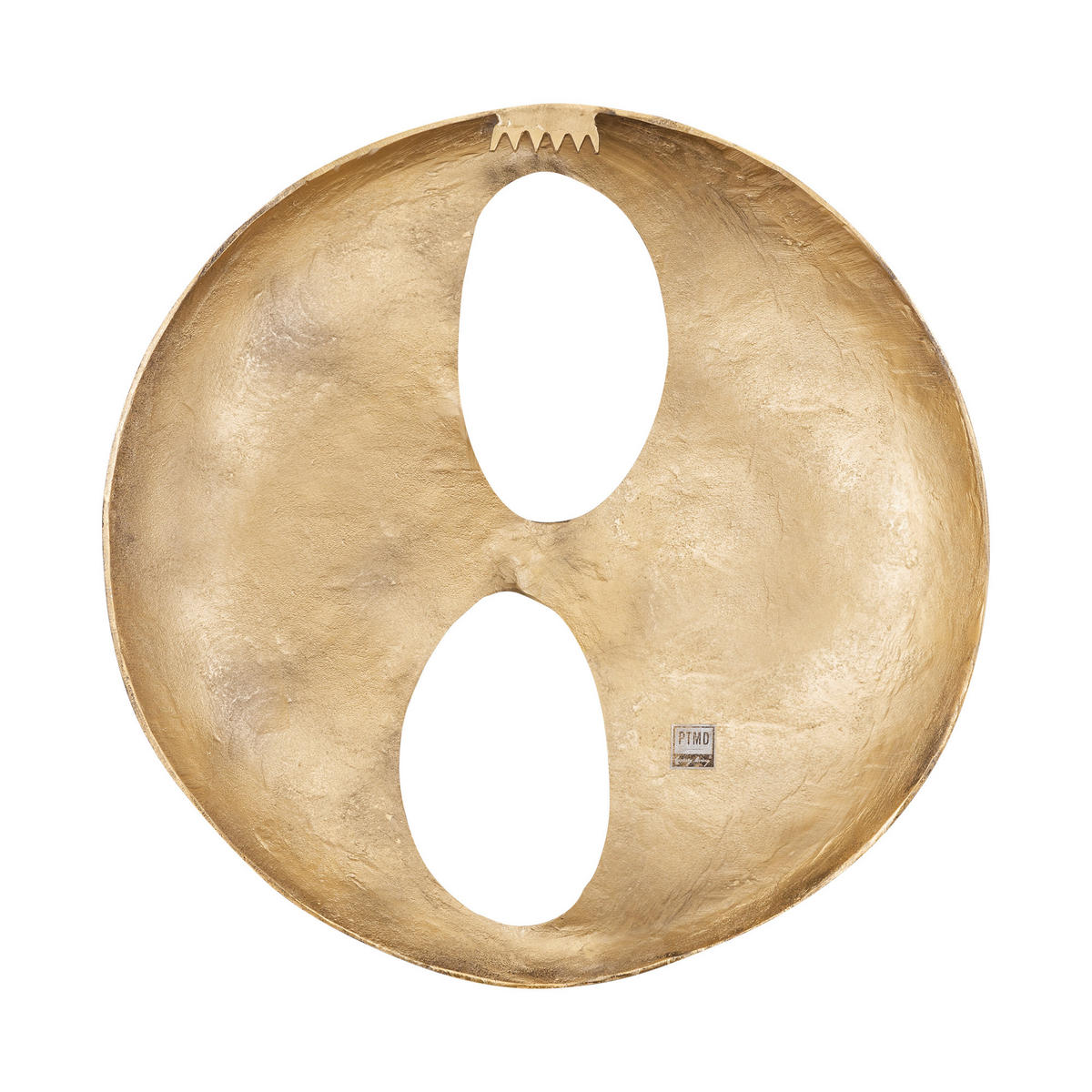 WANDPANEEL Deuie Gold 70/10/70cm - Goldfarben, Metall (10/70/70cm) - PTMD Collection