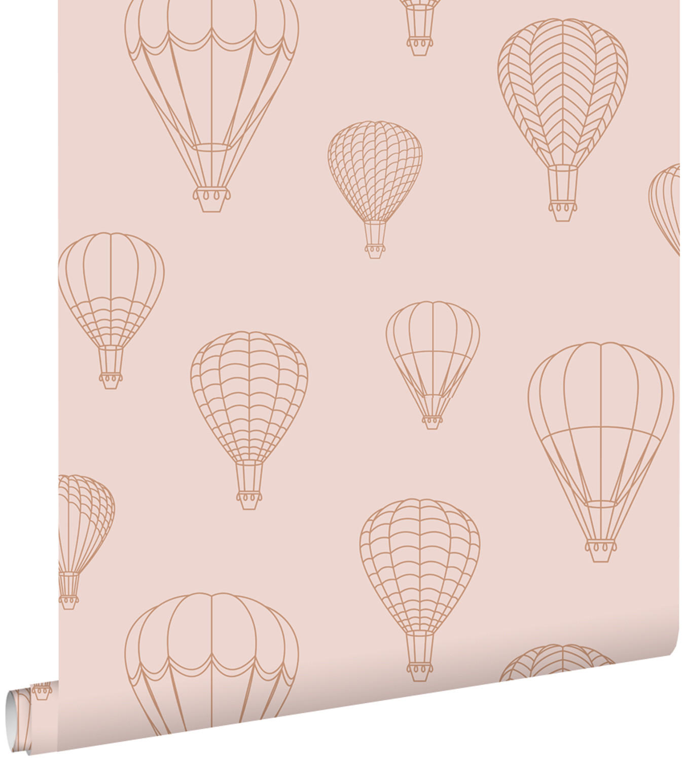 TAPETE Luftballons 50 x 900 cm - Pink, Papier (50/0.1cm) - ESTAhome