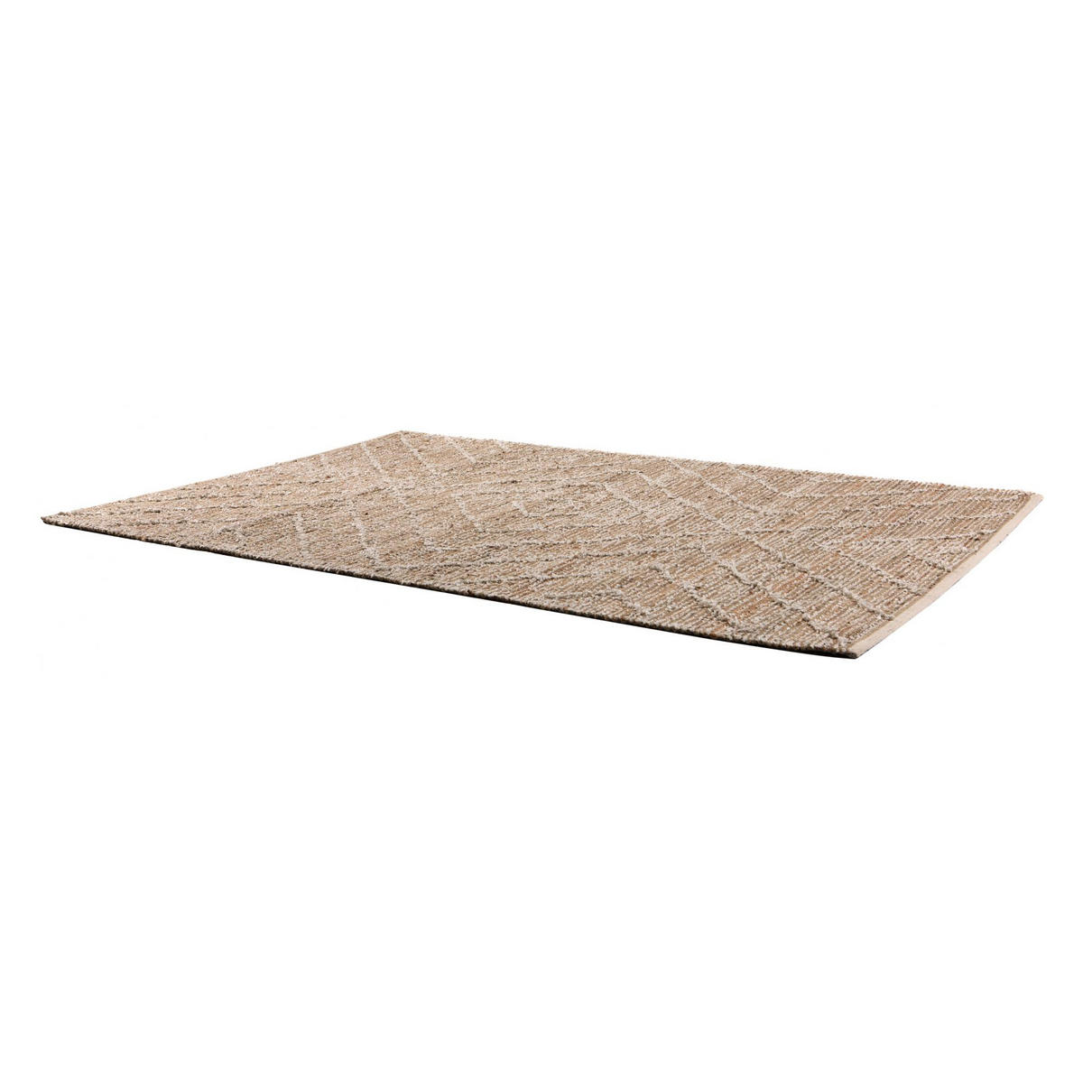 TEPPICH Worgan elfenbein 160 x 230 cm - Weiß, Textil (230/160cm) - The Rug Republic