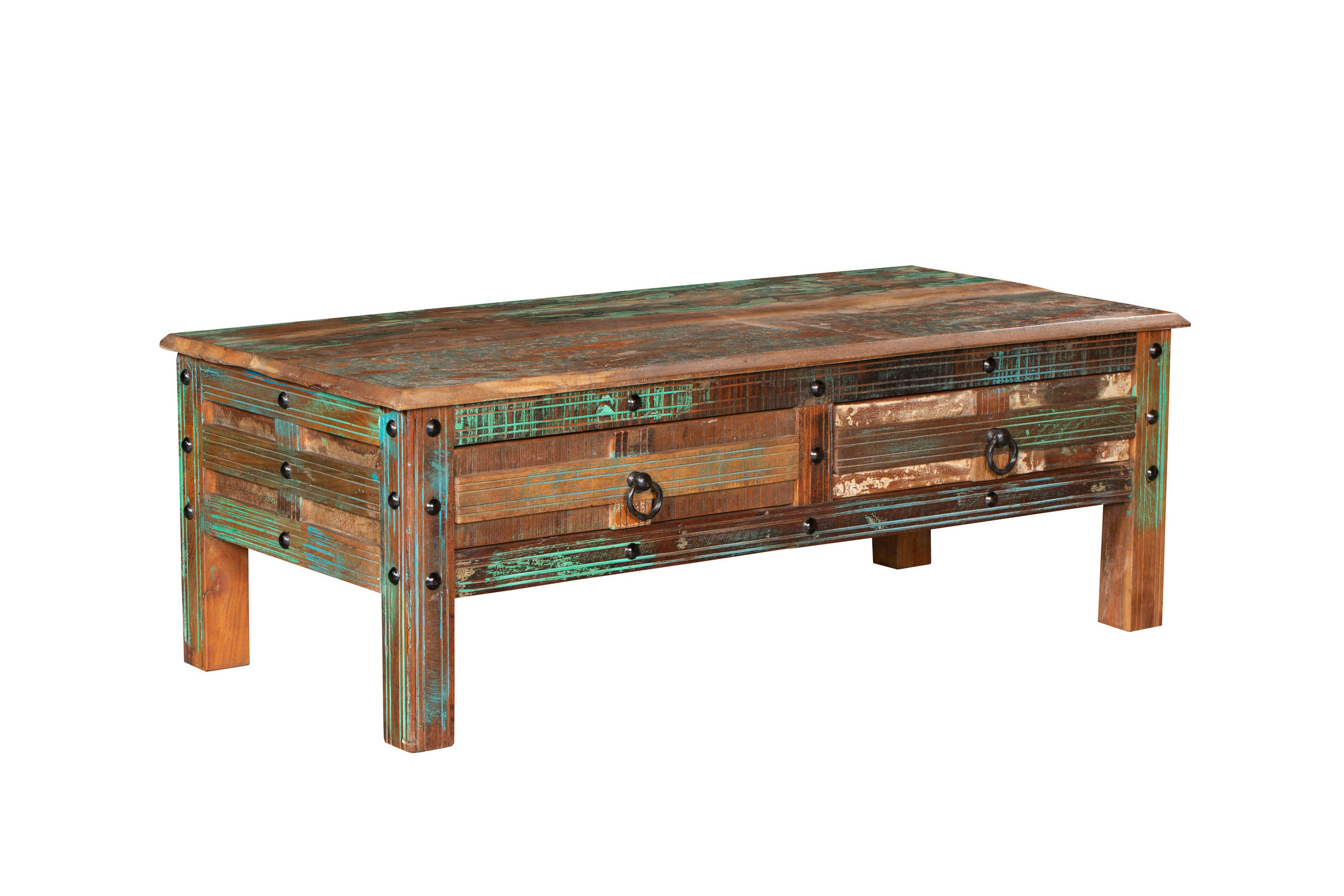COUCHTISCH Odin Mangoholz Braun 40x55x115cm - Braun, Holz (115/55/40cm) - DELUKE