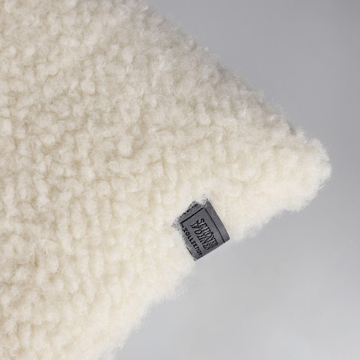 OBLIEČKA na vankúš TEDDY - perleťová, textil (45/45cm) - Schöner Wohnen