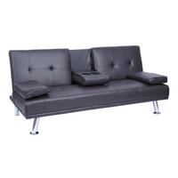 3ER-SOFA Braun - Braun, Textil (166/77/81cm) - MCW