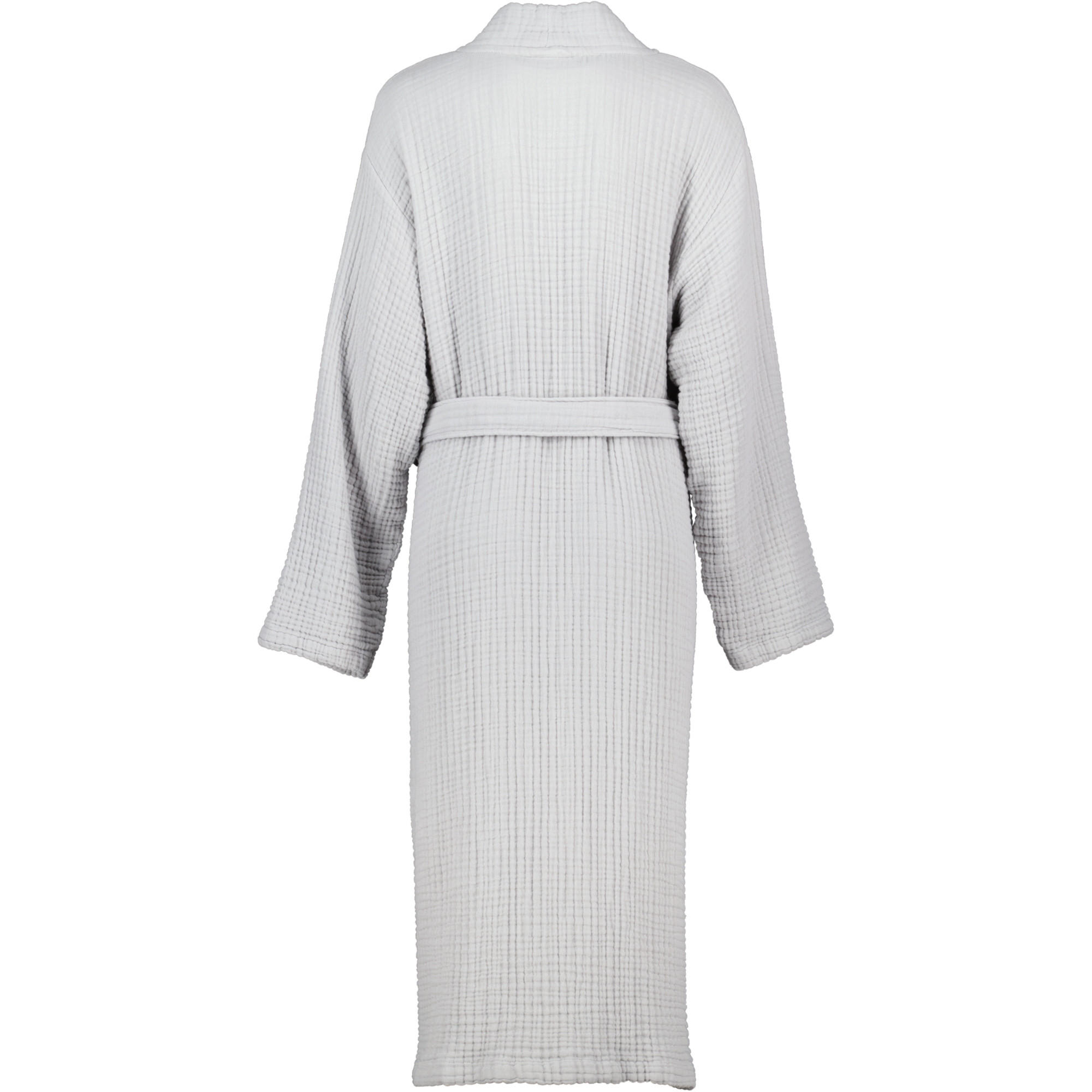 BADEMÄNTEL DAMEN KIMONO MUSSELIN 838 KREIDE - 70 - Grau, Textil (S/Mnull) - Cawoe