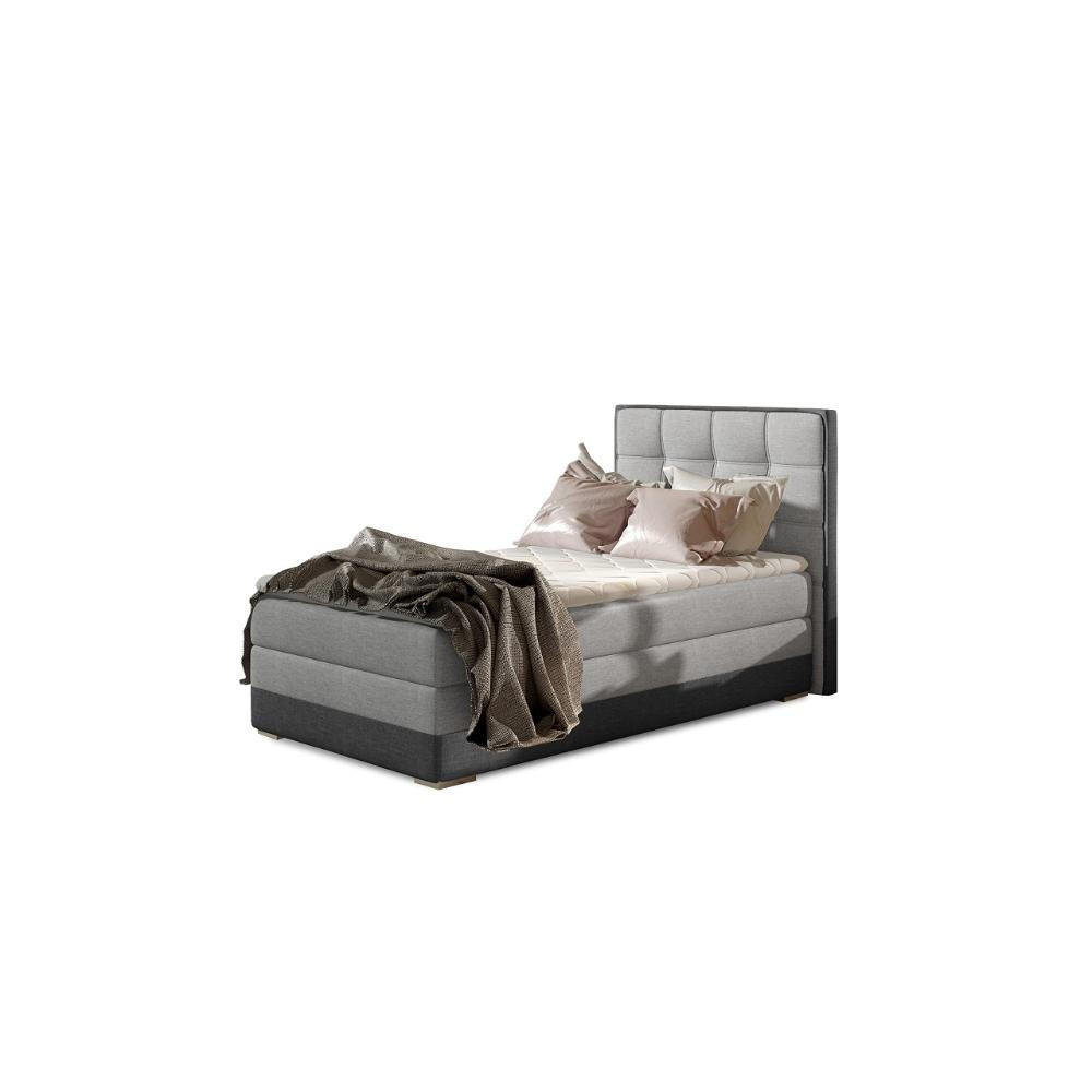 Best For Home Boxbett Hellgrau 90x200 cm