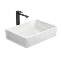 WASCHBECKEN Keramik Weiß 45 / 32 / 11 cm - Weiß, Keramik (45/11/32cm) - EMKE