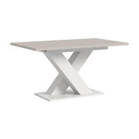 ESSTISCH MOTION (B/H/T: ca. 150/76/90 cm) in Weiß/Kaschmir - Weiß, Holzwerkstoff (90/150/76cm)
