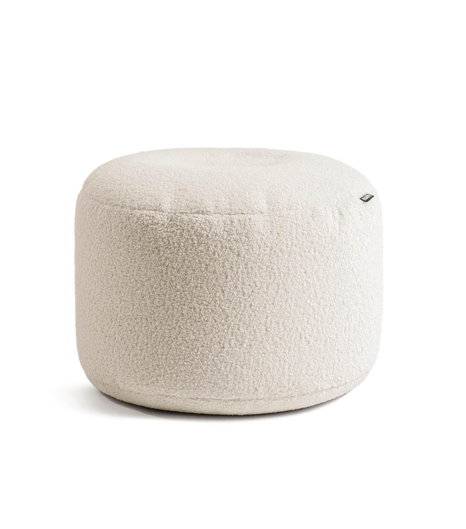 Mokebo Pouf Beige 50x30x50 cm