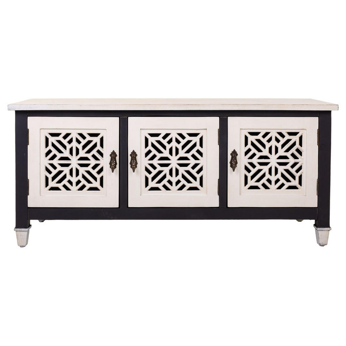 SIDEBOARD aus Holz 106x40x46 Cm - Multicolor, Holz (105.5/46/40cm) - Wanderlust