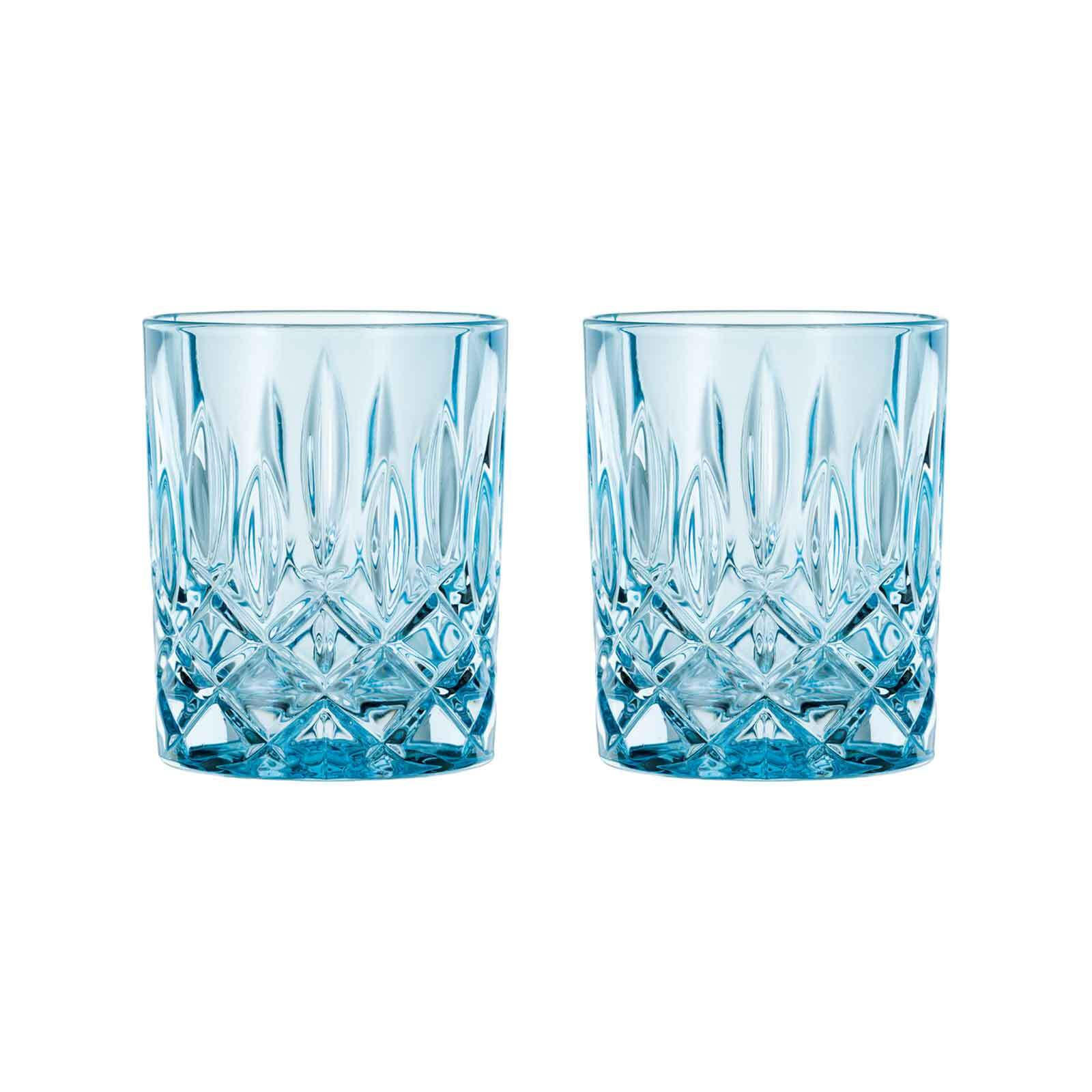 WHISKYBECHER Noblesse Fresh aqua 295 ml 2er Set - Blau, Glas (0.295L) - Nachtmann