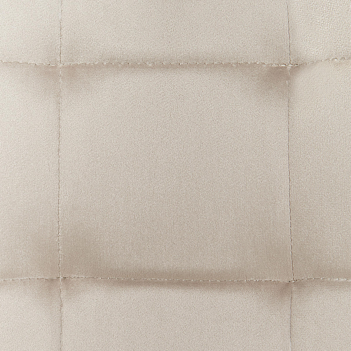 ÉTKEZŐSZÉK 4 darabos Szett Bársony Tópszín Powell - bézs/fekete, textil (40/88/62cm) - Beliani