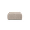 POUF Campi aus Cord cappuccino - Cappuccino, Textil (90/40/90cm) - Cosmopolitan Design