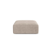 POUF Campi aus Cord cappuccino - Cappuccino, Textil (90/40/90cm) - Cosmopolitan Design