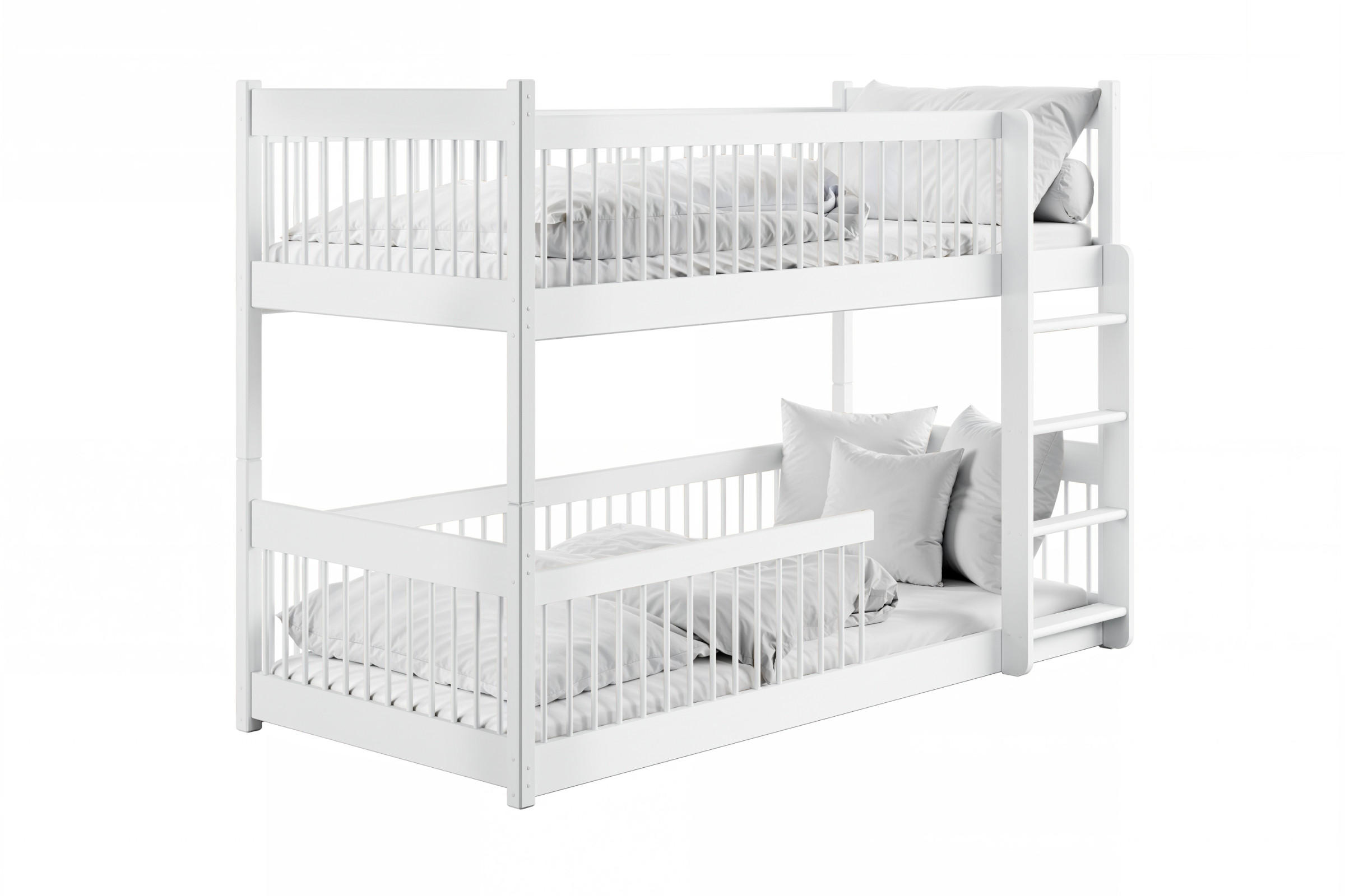 ETAGENBETT CHARM 90/200 in Weiß - Weiß, Holz - Deine Möbel 24