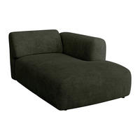 RECAMIERE ohne Schlaffunktion - 1 Person - stoff - grün Pogni - Grün, Textil (108/73/163cm) - Vente-Unique