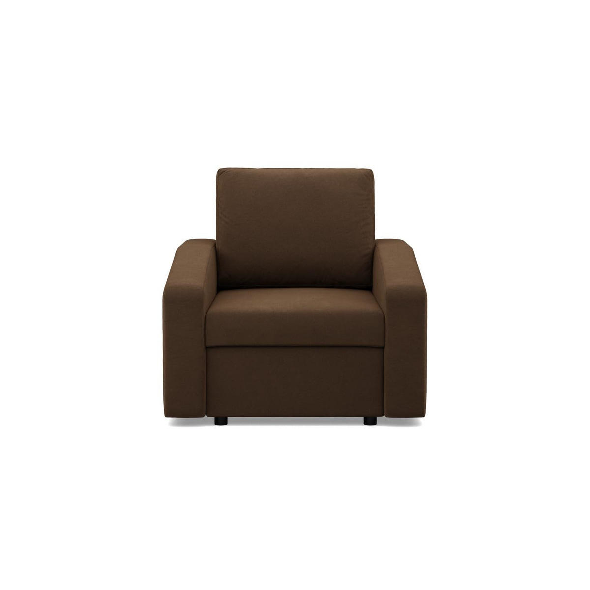 LOUNGESESSEL NEO, BONELL, Dunkelbraun - Braun, Textil (83/92/92cm) - Mebligo