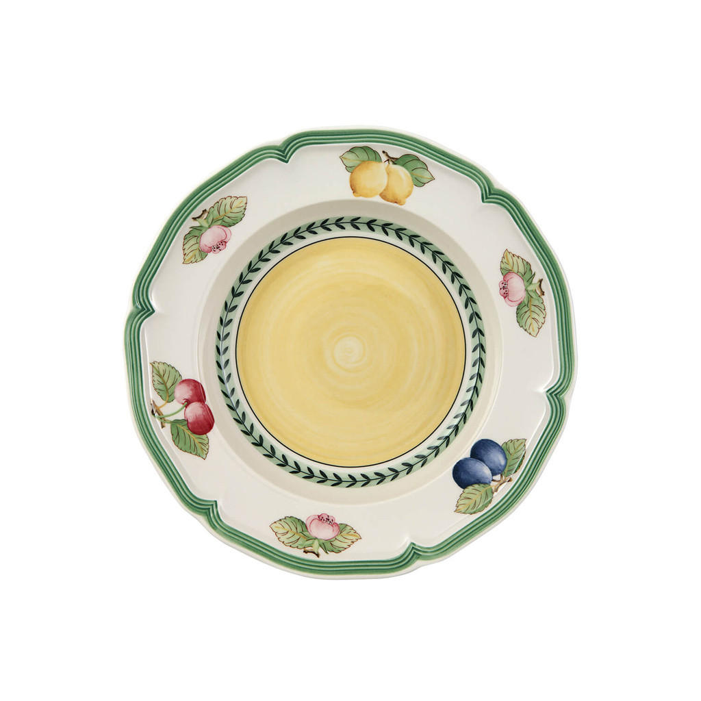 SUPPENTELLER French Garden Fleurence bunt ø 22,8 cm - Multicolor, Keramik (22.8cm) - Villeroy & Boch