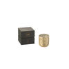DUFTKERZE LUXURIA - Gold - S - 40 Std. - Goldfarben, Paraffin (9/10cm) - J-Line
