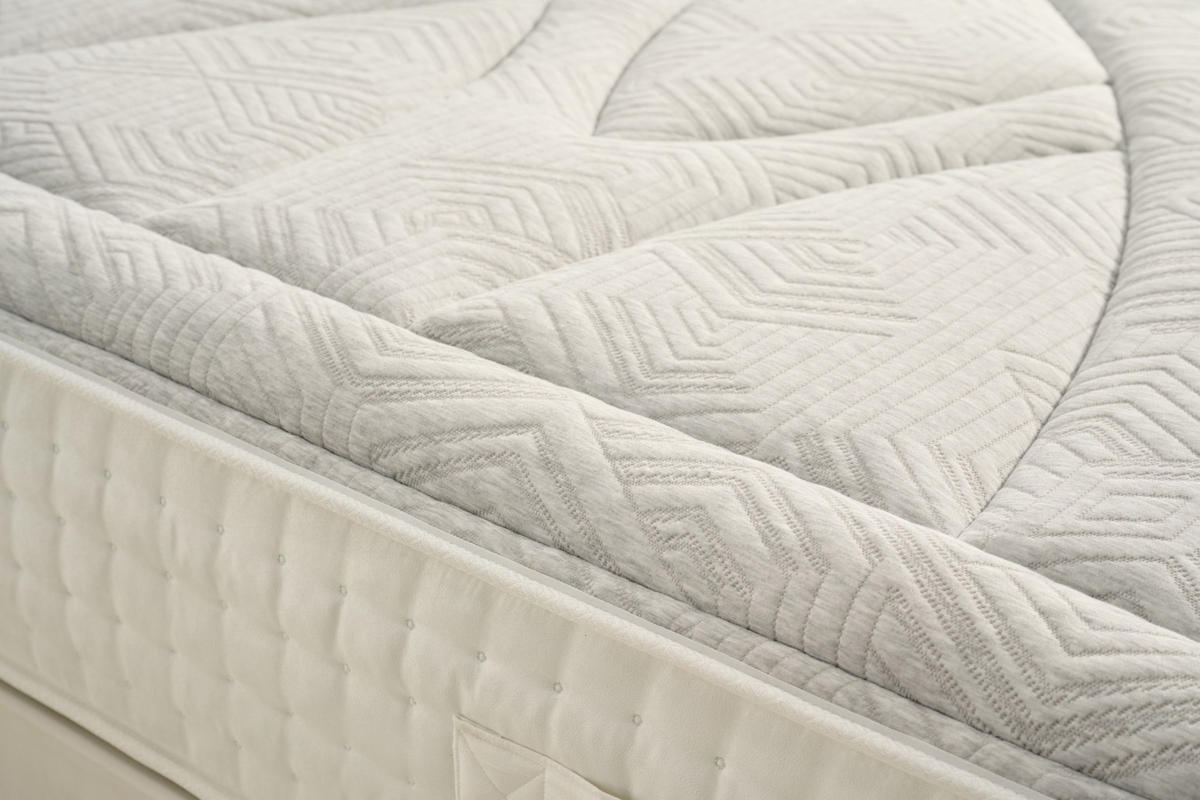 MATRATZE Biocrystal Gold 30 - 135X200 cm - Grau, Textil (135/200cm) - Moonia