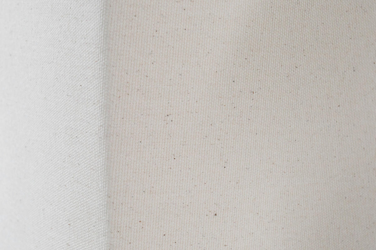 STEHLEUCHTE PARIS CLASSIC Stoff Weiß 160 cm - Braun/Weiß, Textil (20/20/160cm) - riess-ambiente