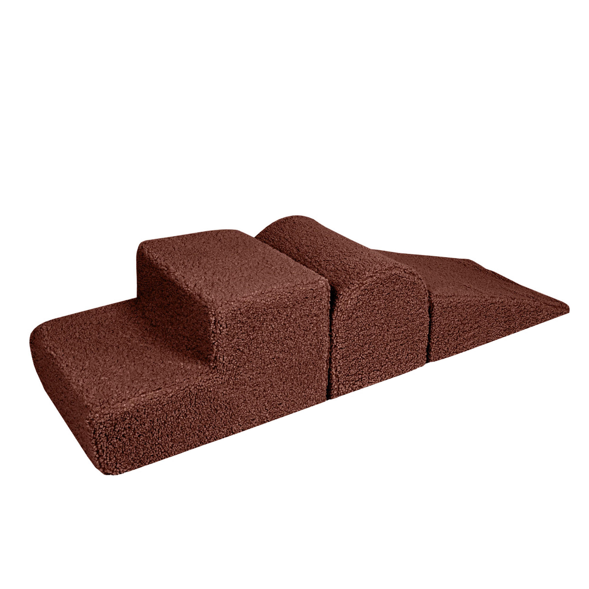 SCHAUMSTOFF-BAUSTEINE für Kinder, Bearly, Dunkelbrau - Dunkelbraun, Textil (45/30/145cm) - MeowBaby