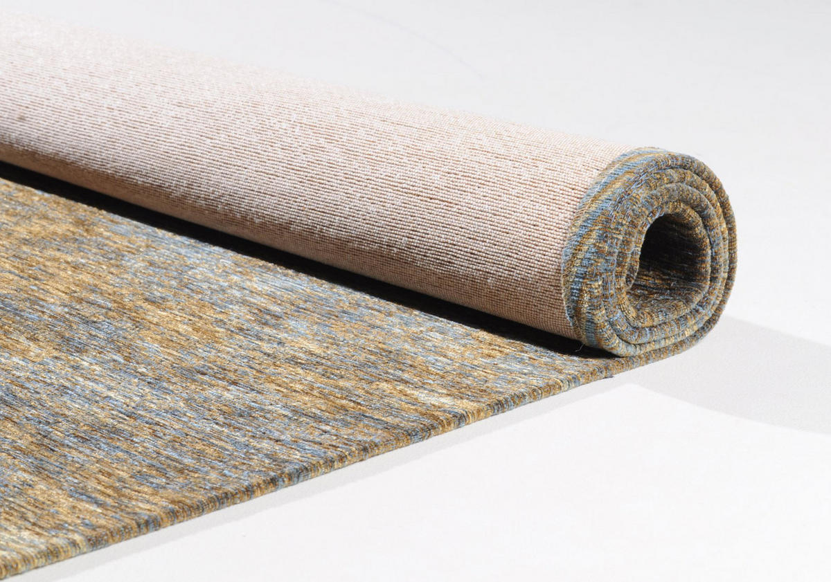 WEBTEPPICH Heritage 155x230 cm - Goldfarben, Textil (155/230cm) - THEKO