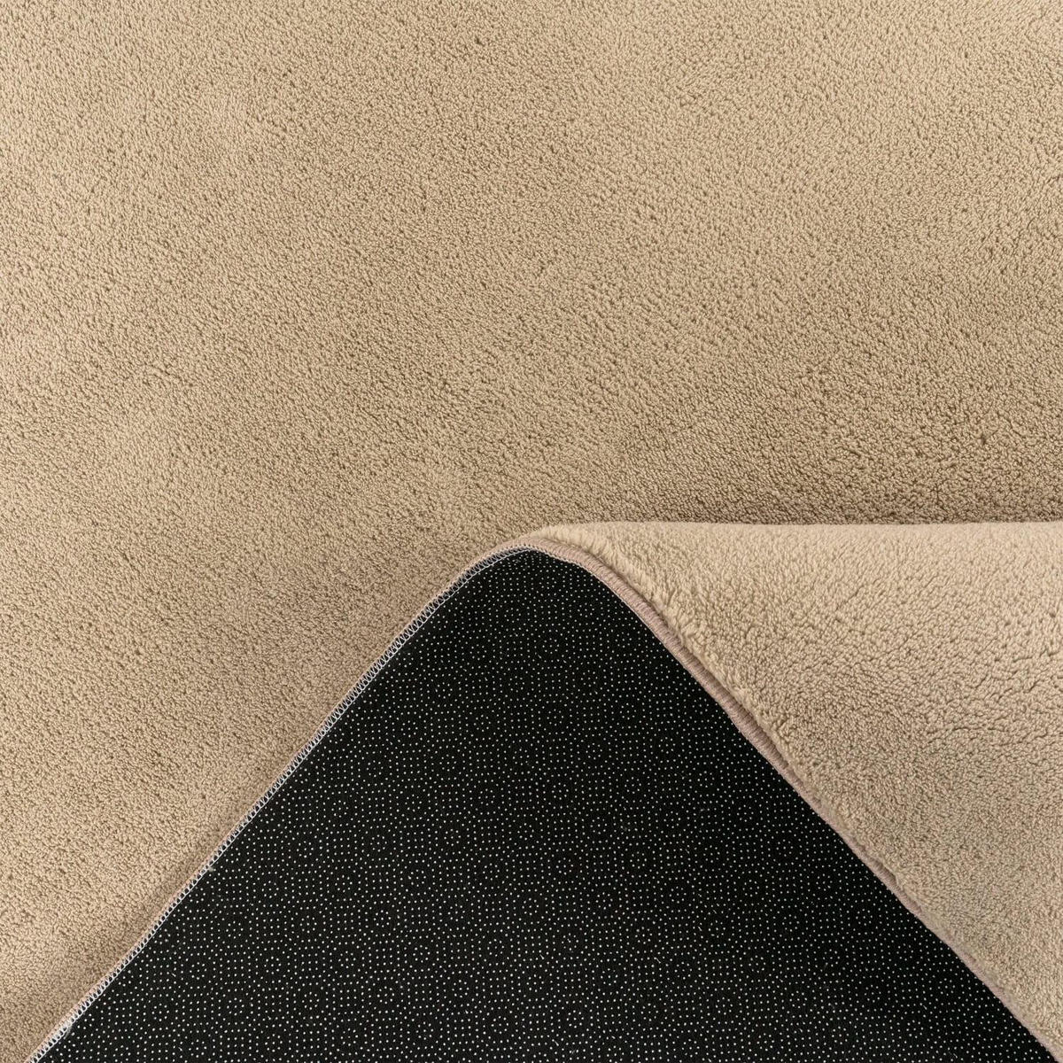 KURZFLOR-TEPPICH CADIZ 630 DUNKEL-BEIGE 240X340 - Beige, Kunststoff (240/340cm) - Paco Home