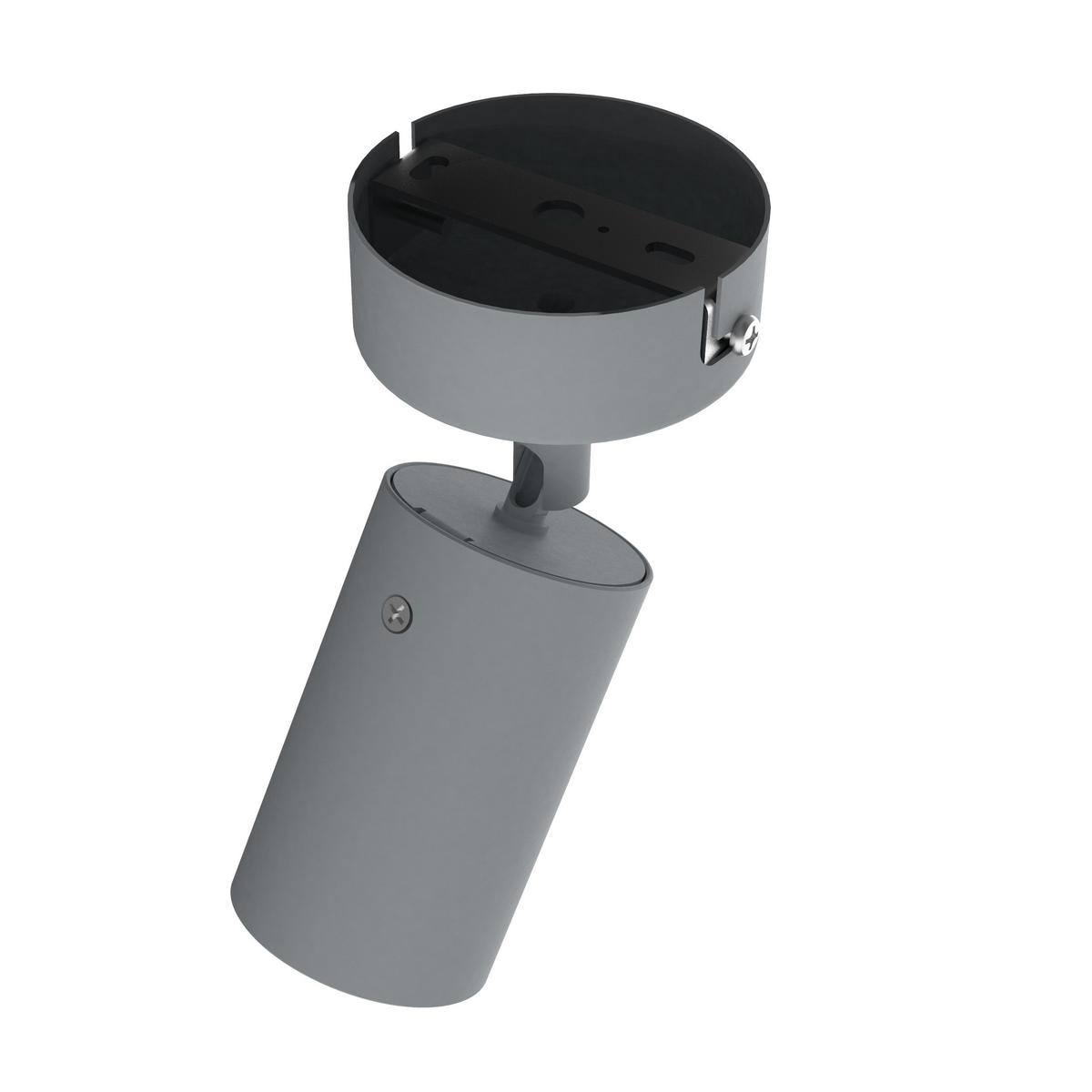 STRAHLER - Grau, Metall (6/6/10cm) - Lumicom