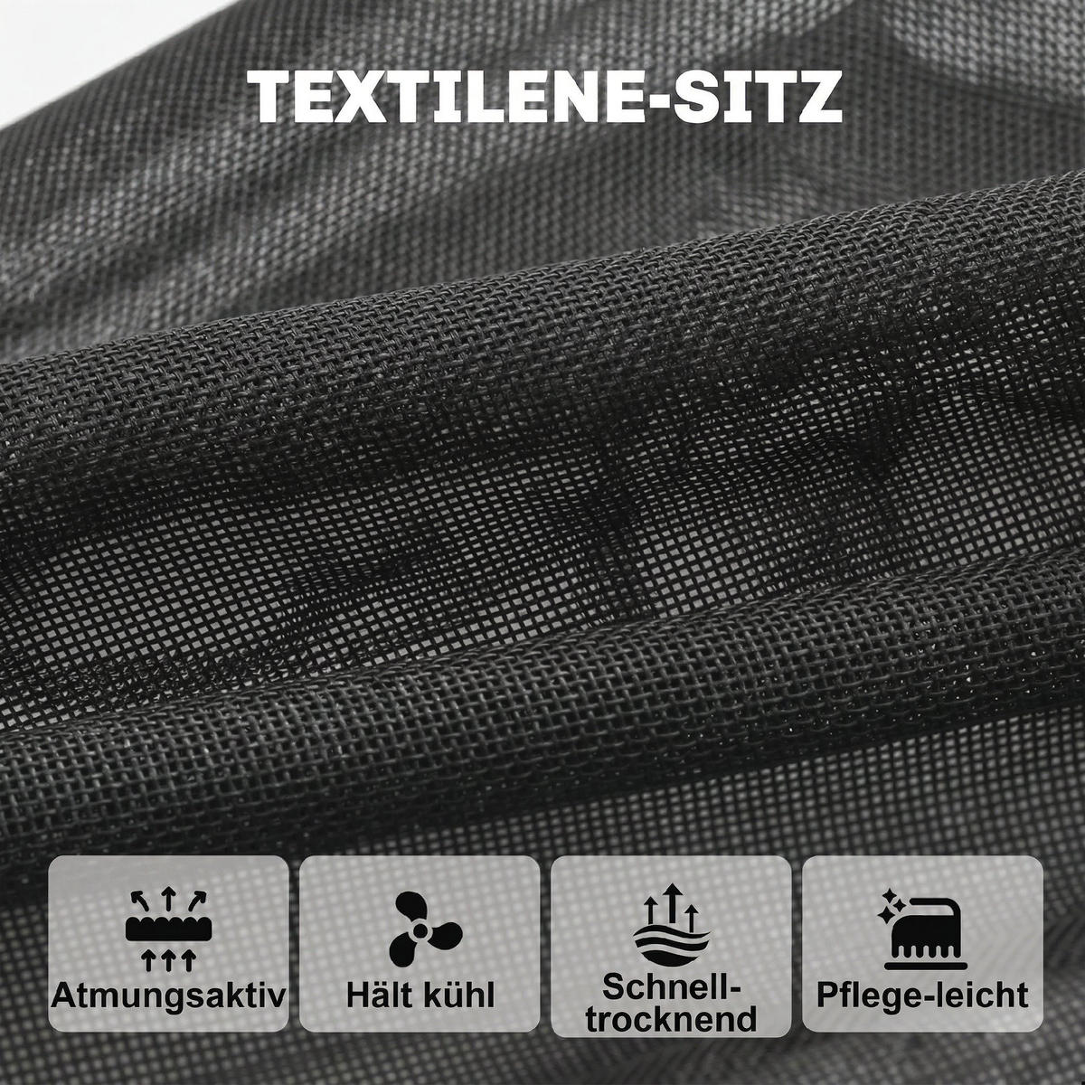 GARTENMÖBEL SET 5-teilig DE-09928 - Hellgrau, Metall - ComfortXL