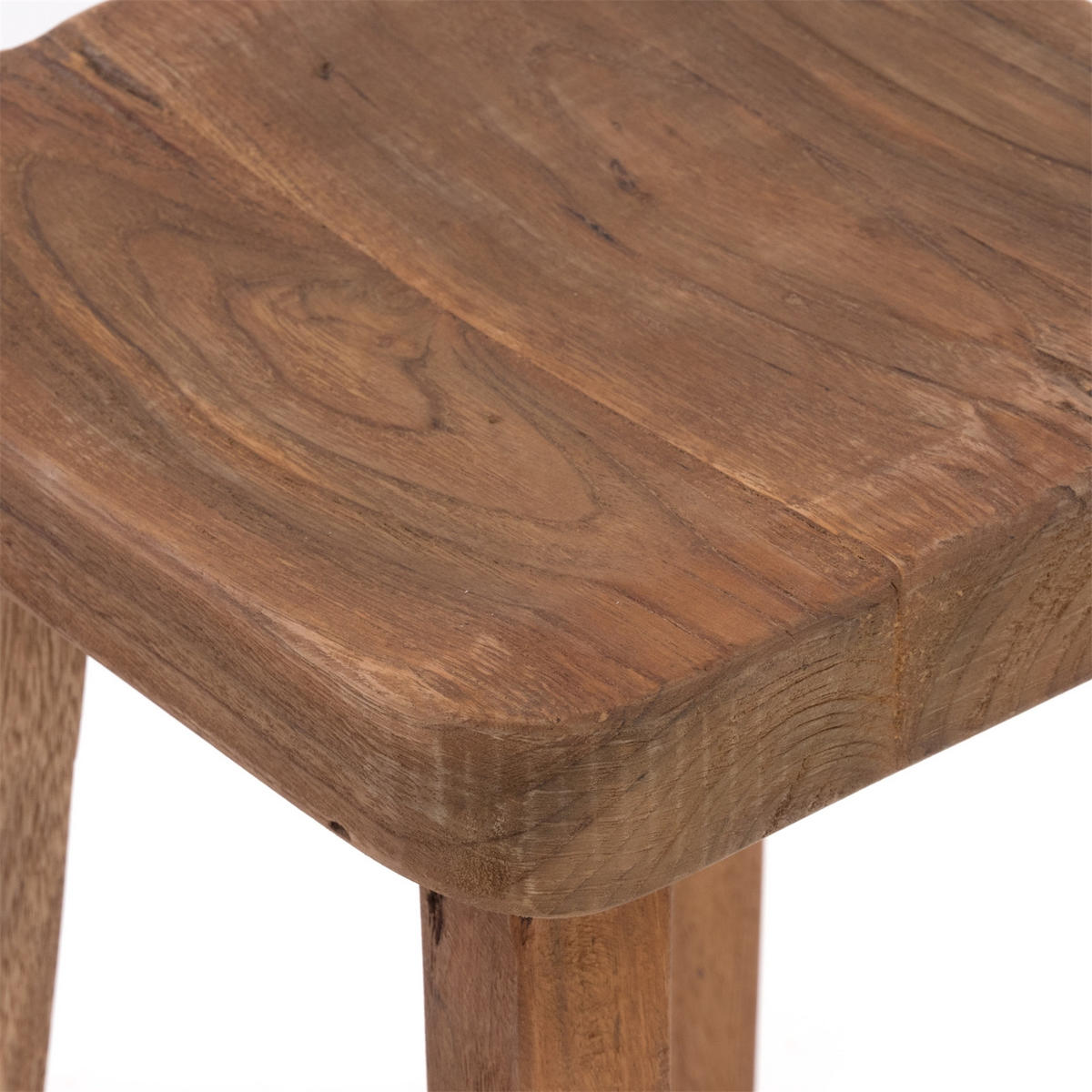 HOCKER Lupo Massivholz naturfarben - Naturfarben, Holz (30/40/30cm) - DESIGN DELIGHTS