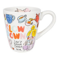 BECHER Tee in Bunt - 350 ml - Multicolor, Keramik (0.35L) - Blond Amsterdam