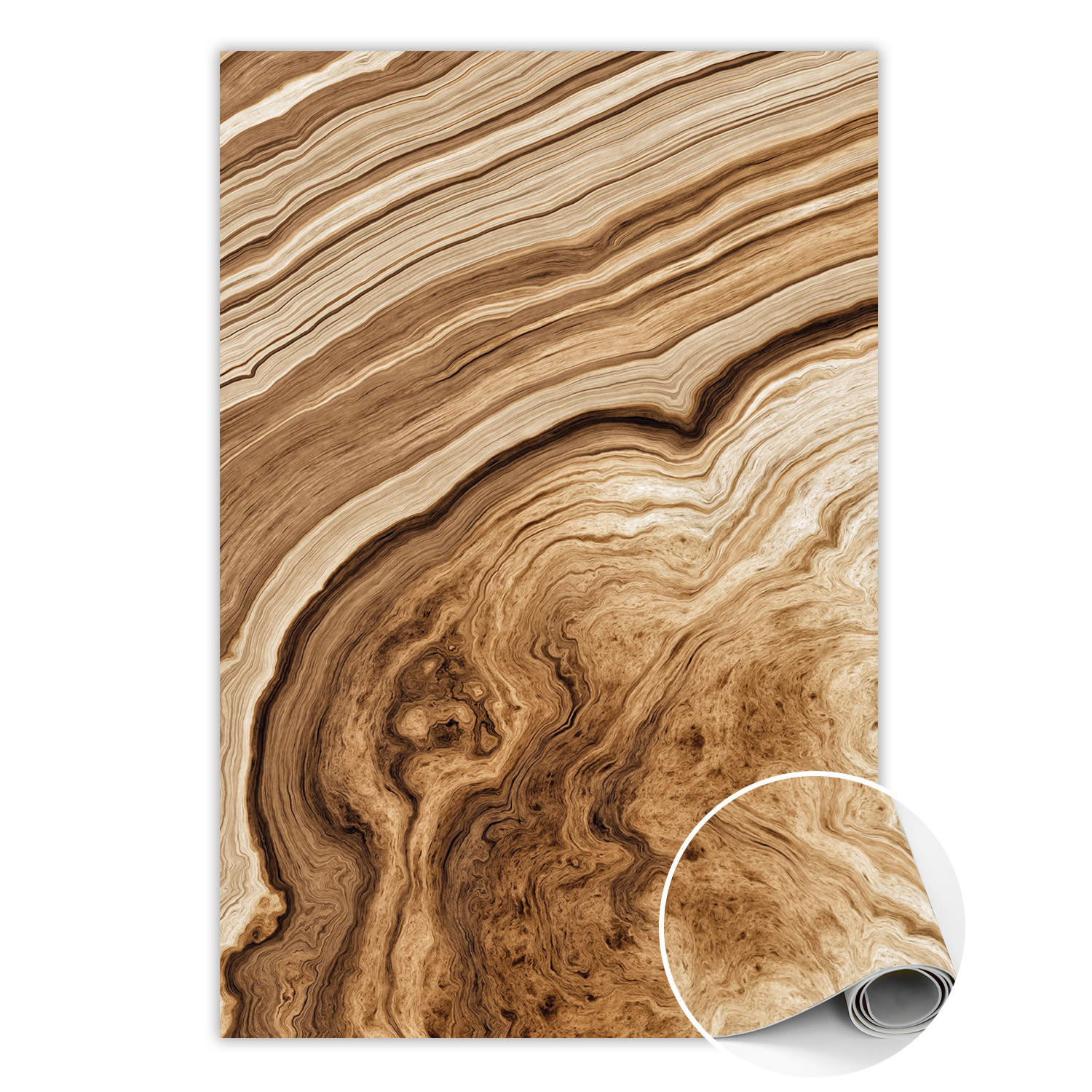 Tulup Vinyl Braun 150x225 cm