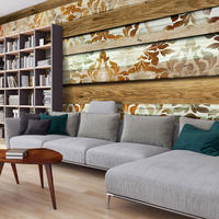 SELBSTKLEBENDE FOTOTAPETE 490/280 cm - Goldfarben/Braun, Kunststoff/Textil (490/1cm) - KUNSTLOFT