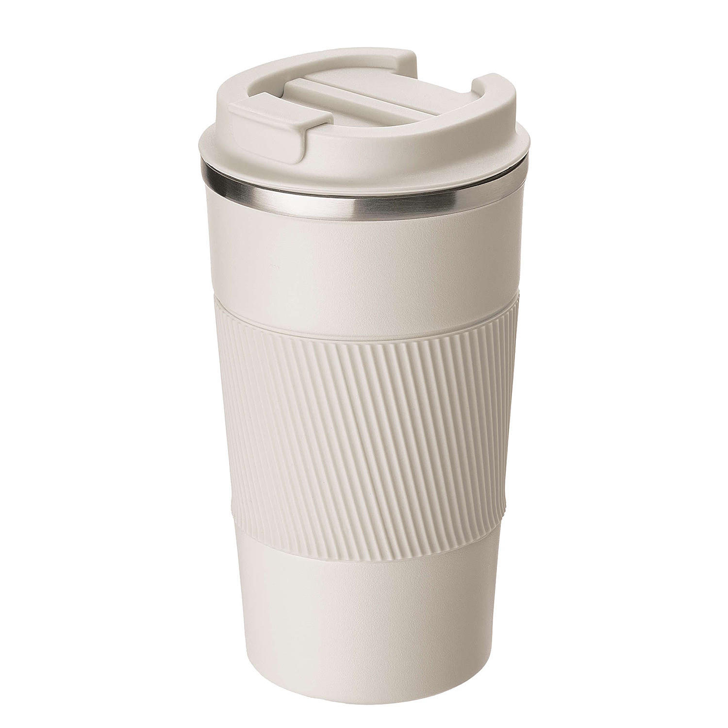 KAFFEEBECHER To Go - Beige, Metall (0.5L) - Butlers