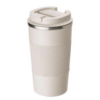 KAFFEEBECHER To Go - Beige, Metall (0.5L) - Butlers