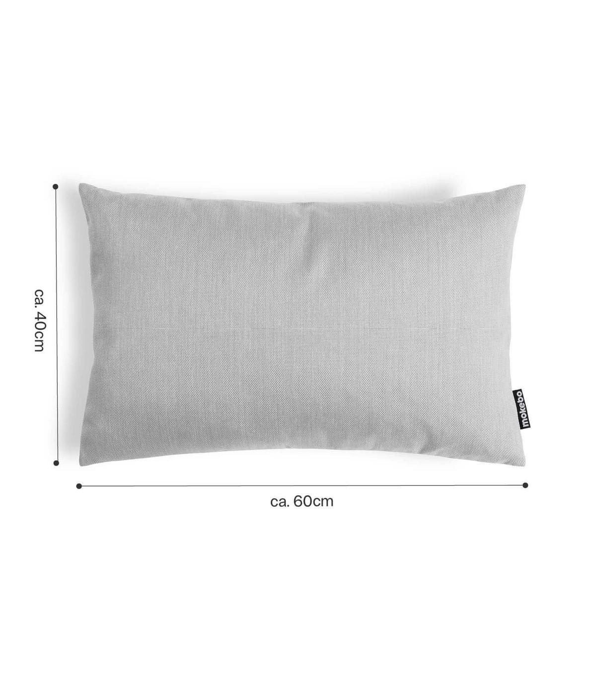 OUTDOOR KISSEN Der Daydream - Grau, Textil (60/8cm) - Mokebo