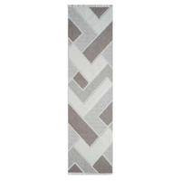 KURZFLOR-TEPPICH Lindo 8877 Beige 80x300 cm - Beige, Textil (80/300cm) - carpet city
