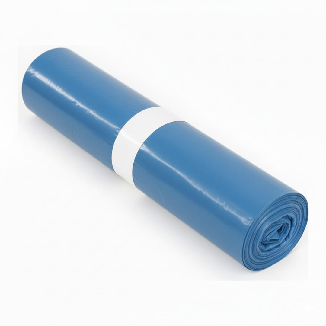 MÜLLSÄCKE Blau 120L 25 Stück Reißfest - Blau, Kunststoff (70/110cm) - Resch
