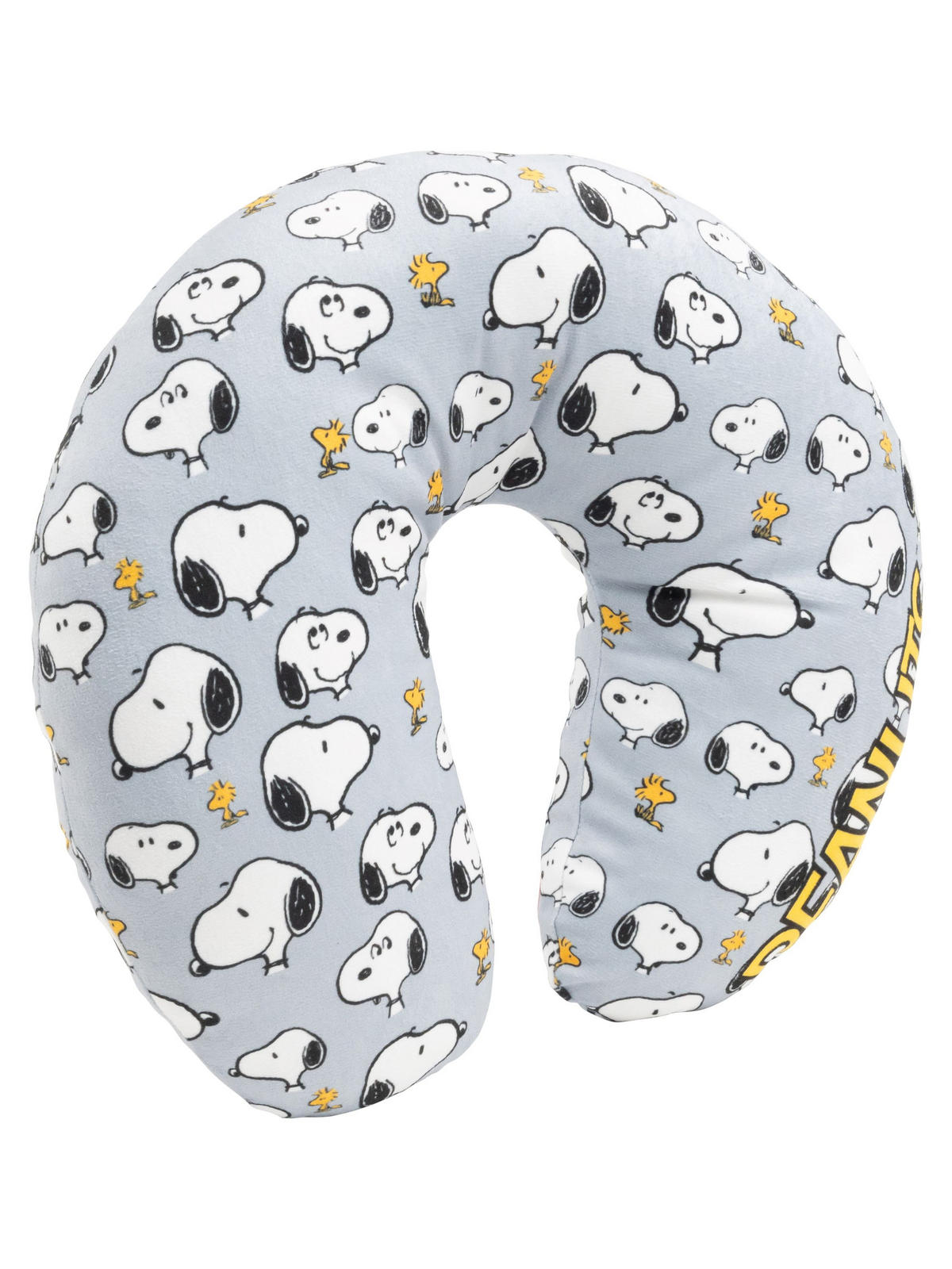 NACKENKISSEN The Peanuts Snoopy Grau 35 x 30 cm - Grau, Textil (35/30cm) - United Labels