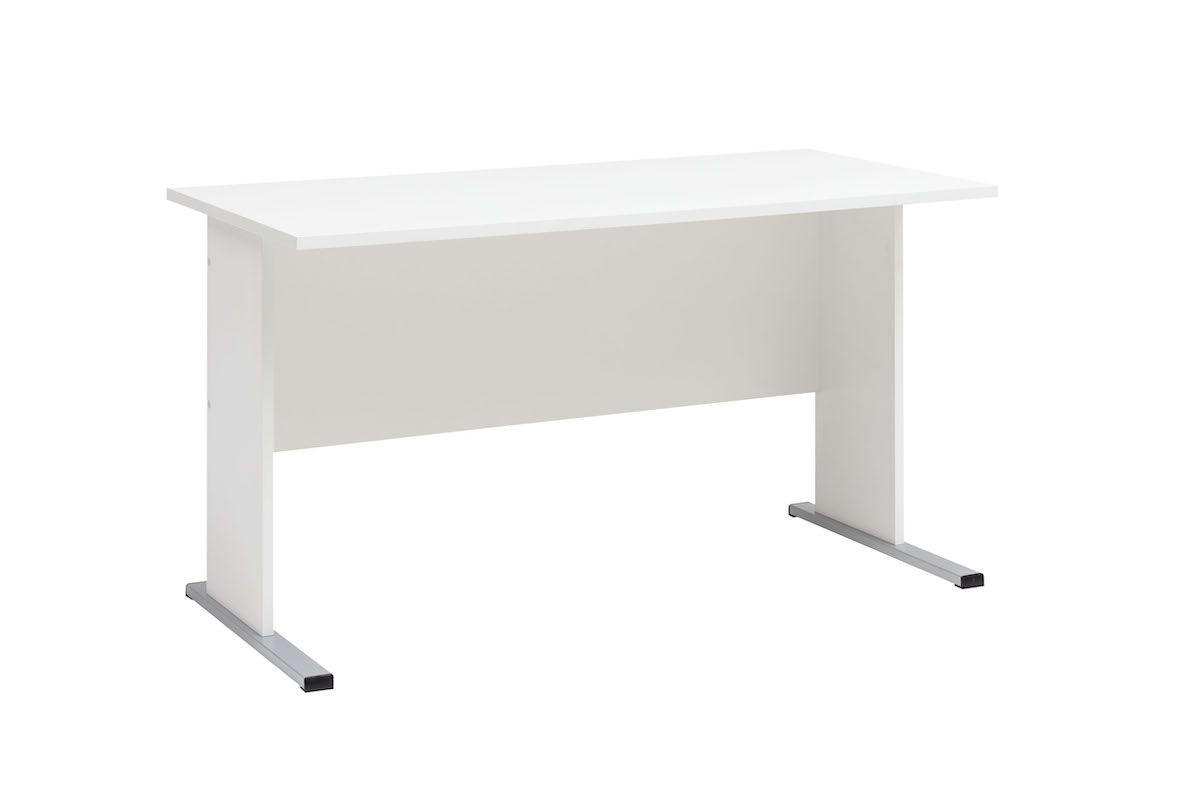 SCHREIBTISCH Tiger 75x90x65 cm Weiß - Weiß, Holz (65/90/75cm) - PROREGAL