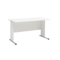 SCHREIBTISCH Tiger 75x90x65 cm Weiß - Weiß, Holz (65/90/75cm) - PROREGAL