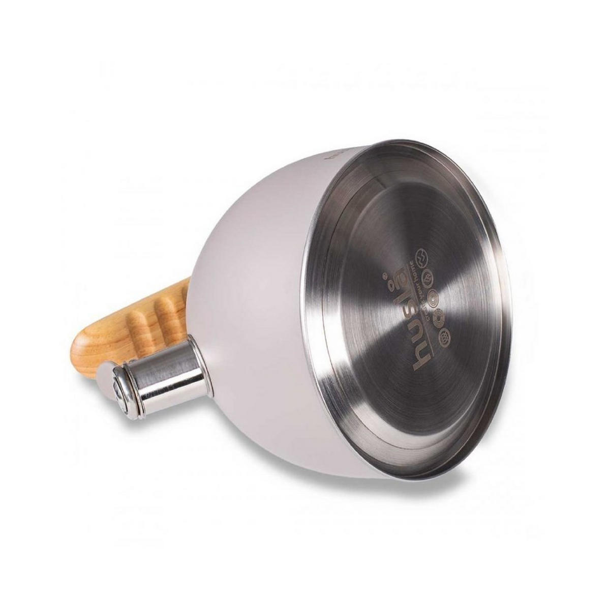 WASSERKESSEL Grau 20/20/25 cm 7721 - Grau, Metall (20cm) - Husla 