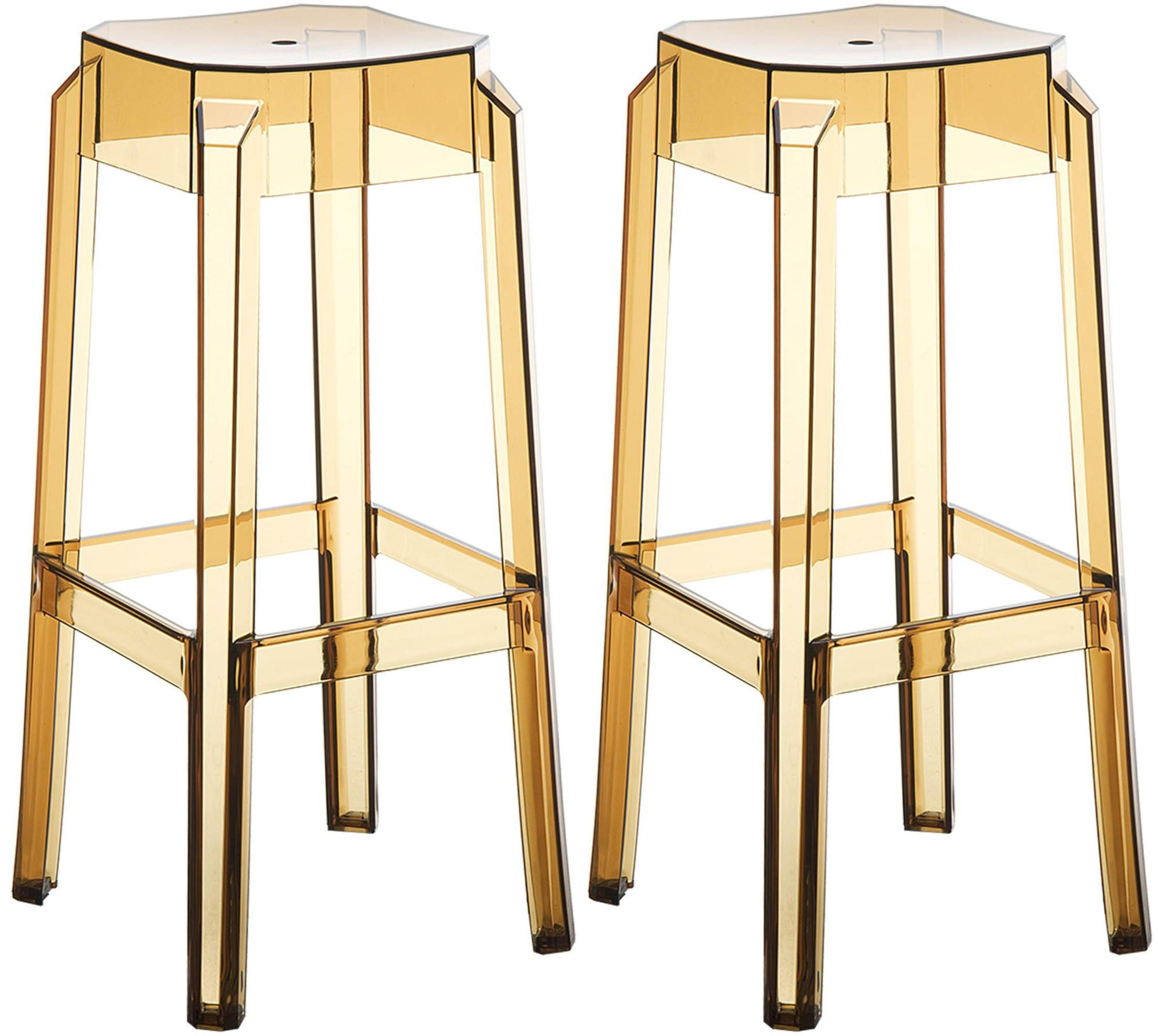 furnicato Barhocker Bernstein 36x75x36 cm