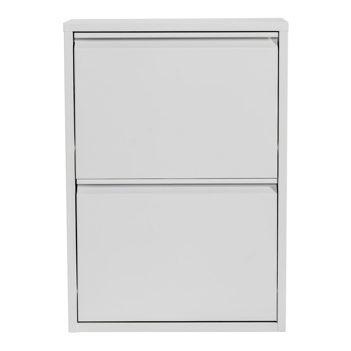 SCHUHKIPPER Sokndal - Weiß, Metall (50/71/15cm) - [en.casa]