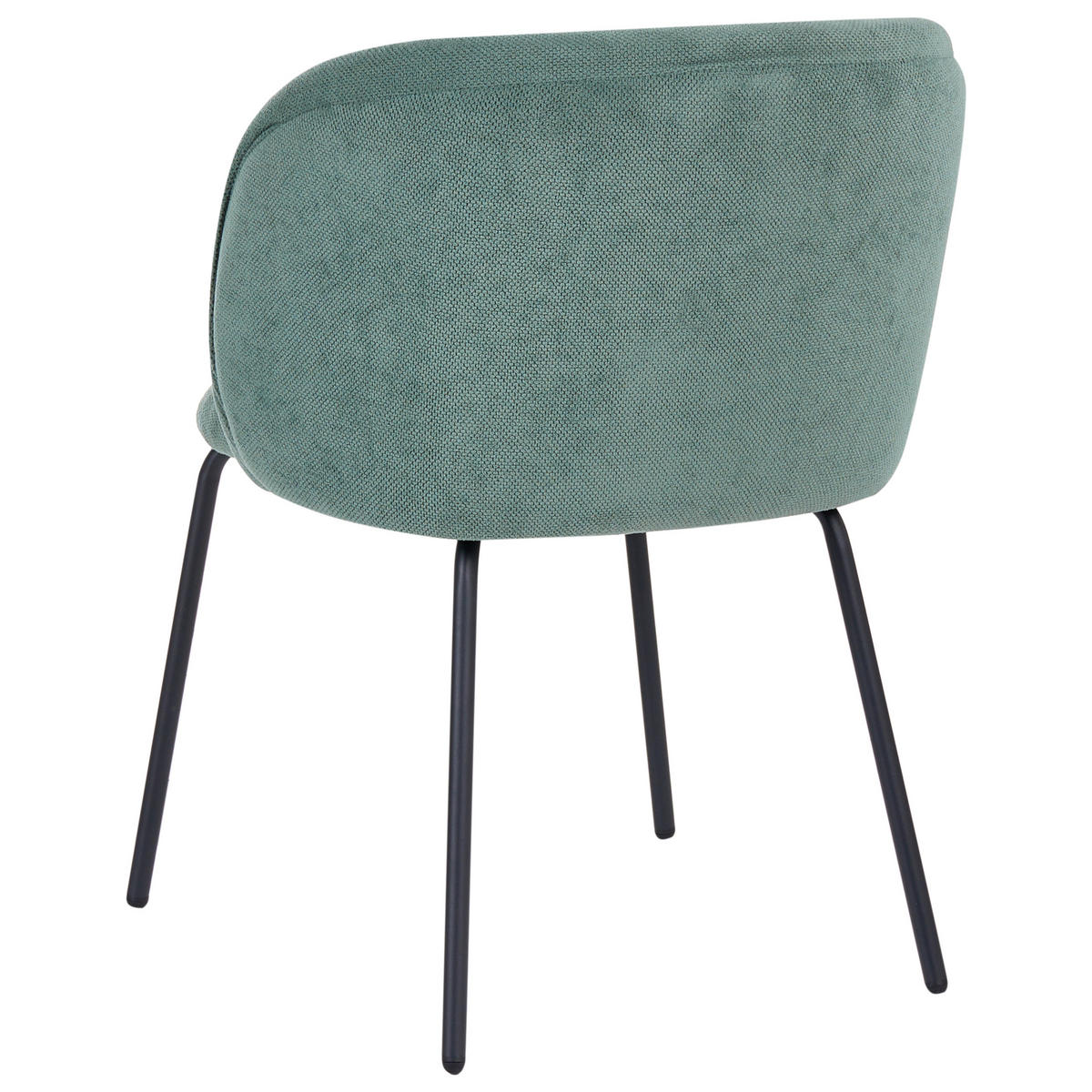 MATSTOL set om 2 tyg ljusgrön Sarasota - Ljusgrön, Textil (60/79/60cm) - Beliani