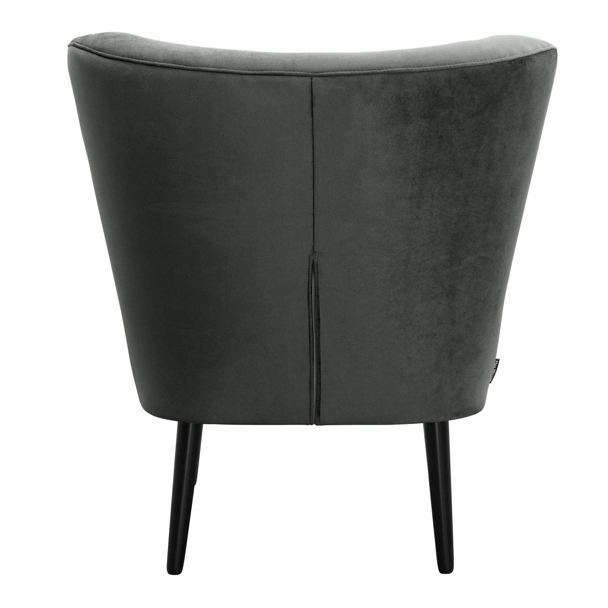 58aufmkessel Cocktailsessel Graphit 68x80x69 cm